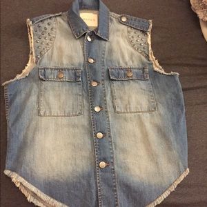 Denim vest